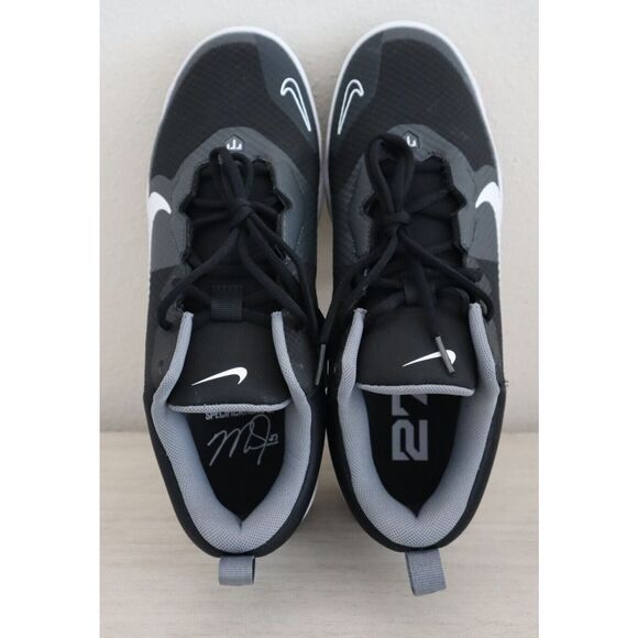 Nike FB2908-001 Men's Sz 9 Black/White Force Trout 9 Pro MCS Baseball Cleats - Picture 3 of 8